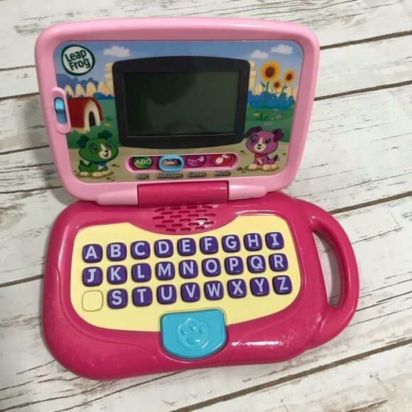 LeapFrog My Own Leaptop Laptop Toy Pink Computer Learning Games - Picture 8 of 8